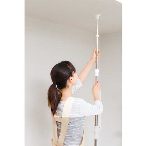 TENMA PORISH 突っ張り式物干し 窓枠用 PS-19 組立式 811000444