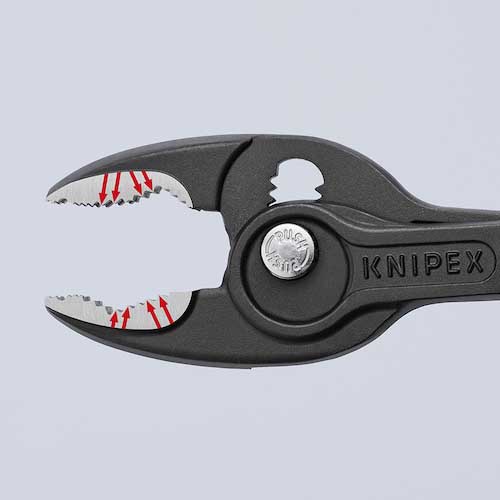 KNIPEX スリップジョイントプライヤー ツイングリップ コンフォートハンドル 200mm 8202-200