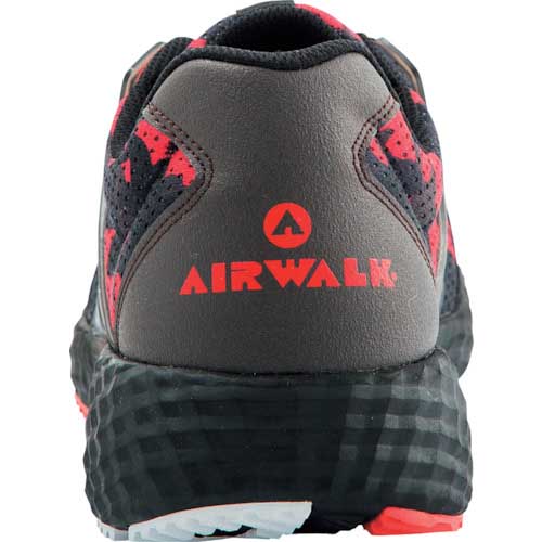 ユニワールド AW880 エアウォーク アクティブライト レッド迷彩 25.5 AW880-25.5