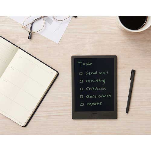 KING JIM 電子メモパッド ブギーボード BB-14 黄 BB-14-Y