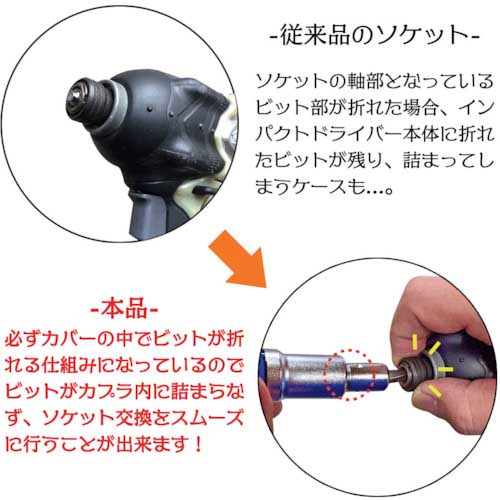 ベストツール KOSEI 落下防止ソケット 24mm BS-24RB