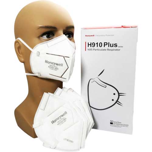 Honeywell N95使い捨てマスクH910プラス 50枚入り DF300H910N95