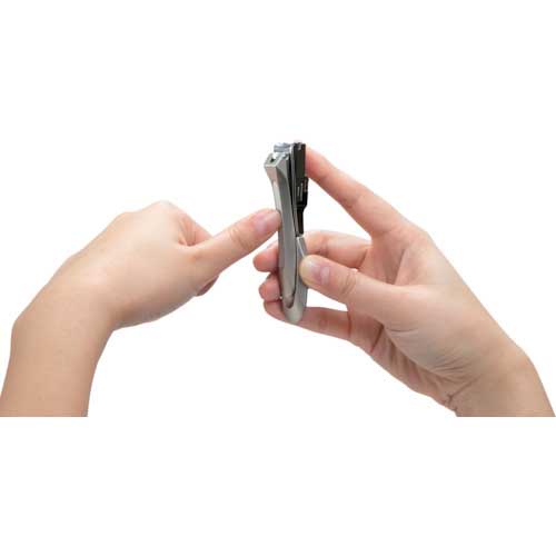 GREENBELL ステンレス製高級つめきり金属キャッチャー付き G-1305