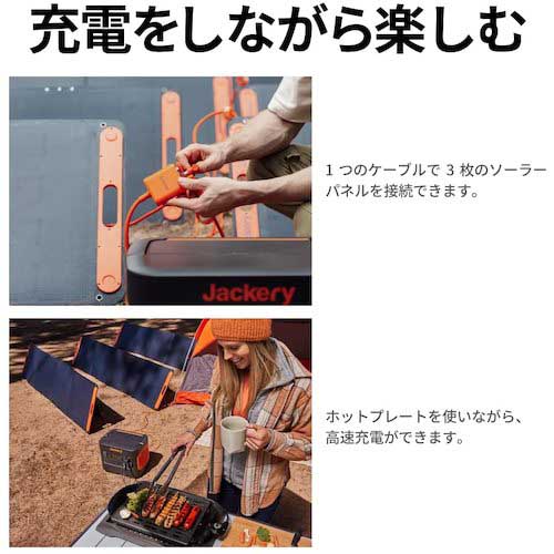 Jackery SolarSaga アダプタ Pro/Plus専用 JA-CA3SA