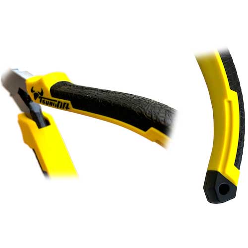 TTC マイクロニッパー 先細タイプ 120mm 成型グリップ バネ付き PM-120DG