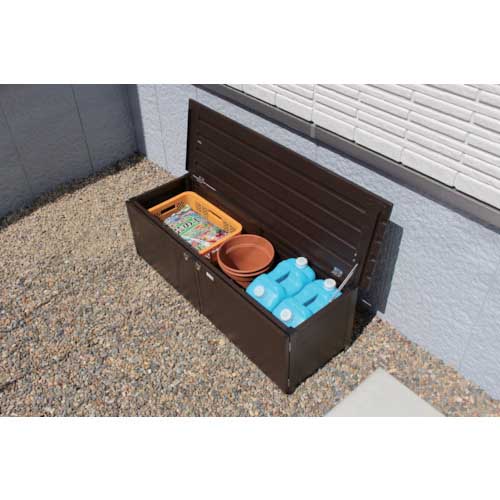 TASSCOM アルミ縁台ストッカー80cm TAN-955-80