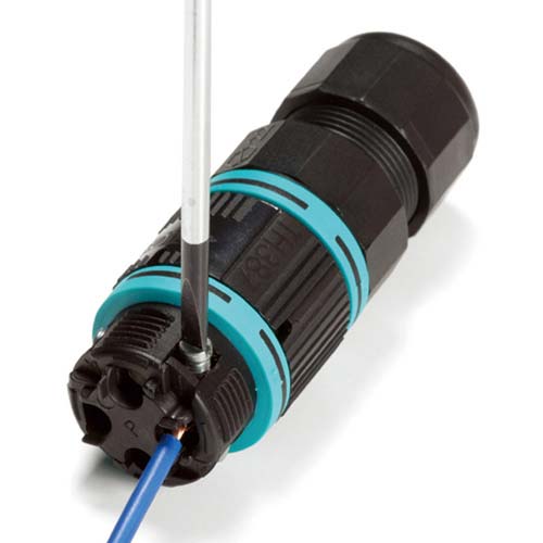 タカチ プラグ式防水中継コネクタ THB387-3P