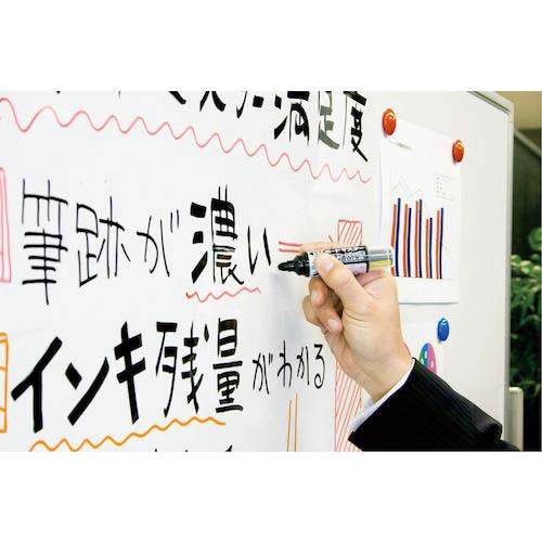 PILOT ホワイトボードマーカー ボードマスター 中細字 ブラック WMBM-12FM-B