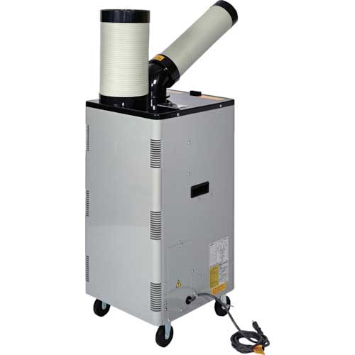 【廃番】TRUSCO 今季完売 スポットエアコン(強冷却タイプ) 単相100V首振り機能無 TS-28EW-1N