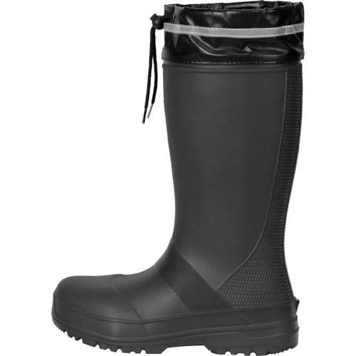 カジメイク 6436 エアーラバーセーフティーブーツ ブラック LL 6436-91-LL