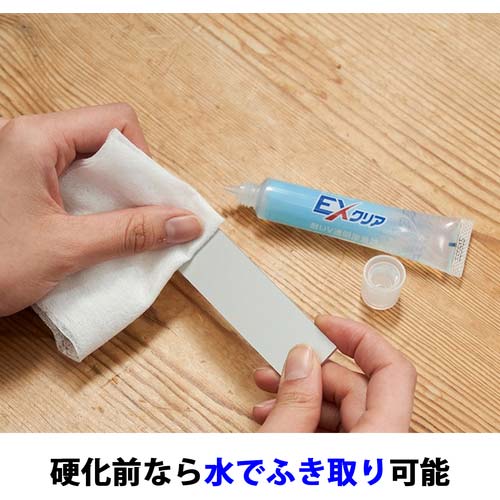 セメダイン EXクリア P19mL(強透明)(耐UV透明接着剤) CA-120