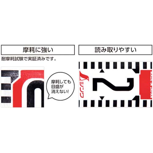 シンワ ロッドテープ ガラス繊維製 30m巾60mm クリアパック JIS 77241