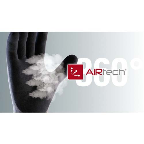 エーティージー ニトリル背抜き手袋 マキシフレックス・アルティメイト 42-874 Mサイズ 42-874-M