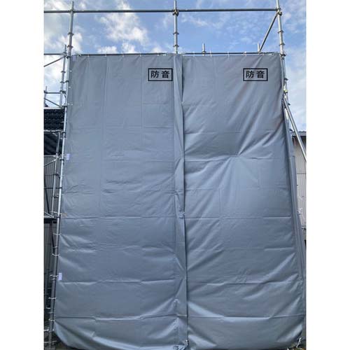 TRUSCO エコノミー防音シート 1.8m×3.4m 厚み1.0mm EBO-1834