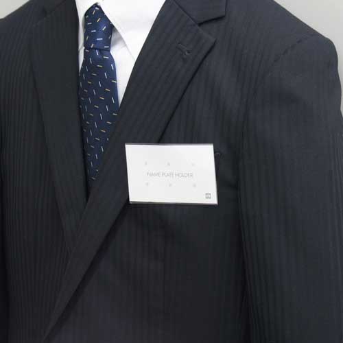 OP セル名札 名刺サイズ 両用クリップ 1枚入 L-11P