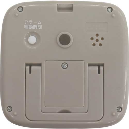 dretec 時計付大画面タイマー ベージュ T-612BE