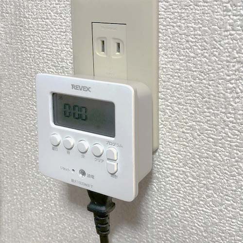 REVEX デジタルタイマー ホワイト PT80DW