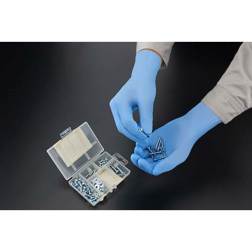 SHOWA ニトリルゴム使い捨て手袋 No8810 ニトリスト・ニューフィット100枚入 Sサイズ NO8810-S