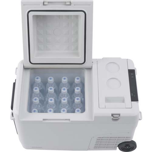 アイリスオーヤマ 104660 充電式ポータブル冷温庫 26L ホワイト IPDW-B3A-W