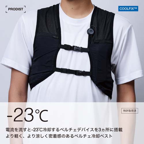 SHOWA ペルチェベスト COOLFIX PLT3アクティブベスト(ペルチェ3個入)バッテリーセットF N24-38-F