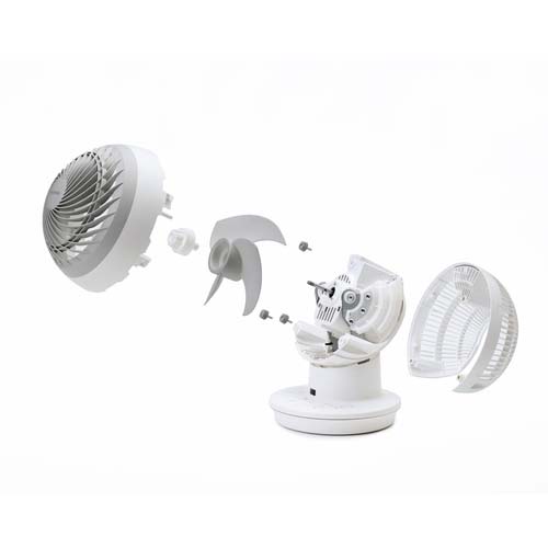 アイリスオーヤマ 299700 サーキュレーターアイ DC JET 15cm ホワイト PCF-SDC15T-EC-W