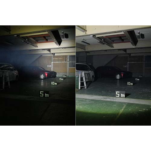 GENTOS 赤色LED搭載ヘッドライト WS-543HD