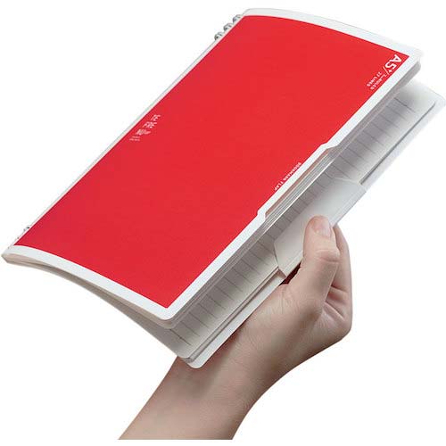 KING JIM ダブルリングノート テフレーヌ フラップ A5変形 グレー 9804TE-GY