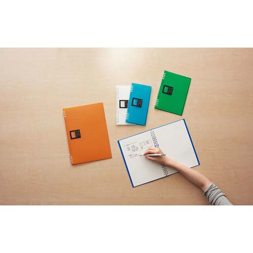 KING JIM リングノ-ト テフレ-ヌ A4 黒 9856TTE-BK