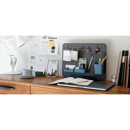 KING JIM PEGGY L字フック 茶 PGP01-BR