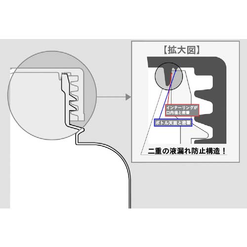 KOKUGO JK-ボトル 広口 白 50ml 101-2020102
