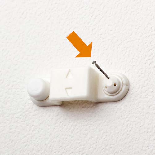 アイワ金属 すのこを壁にぴったり取付できるフック スノピタ ウラタイプ 3002W AP-3002W