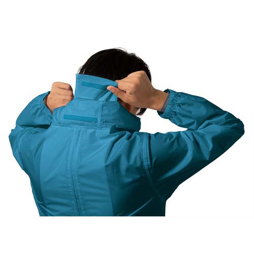 Makku パノラマバッグインレインスーツ スカイブルー LL AS514037