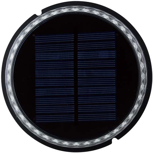 大進 埋め込み式ソーラーガーデンライトタフ電球色 DG-006R4