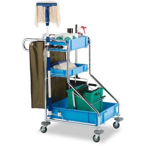 テラモト ビルメンカートF DS5710700