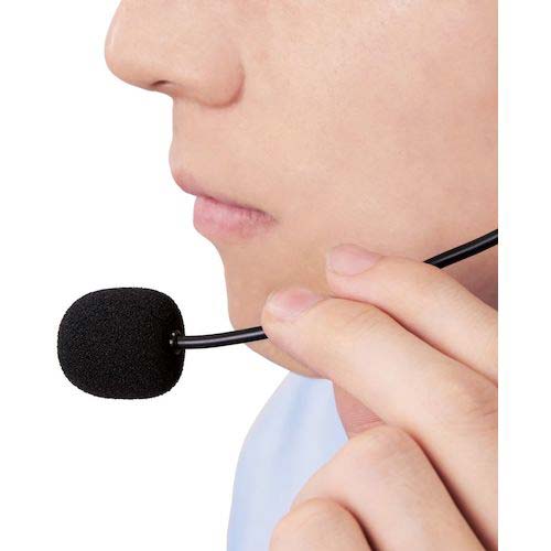 ELECOM 有線ヘッドセット ネックバンド型 折りたたみ式 USB 両耳 ブラック HS-NB06UBK