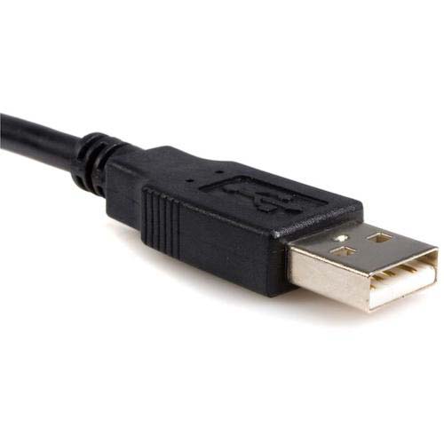 StarTech パラレル変換ケーブル/USB-A - Centronics(セントロニクス )36ピン/1.8m/オス オス ICUSB1284