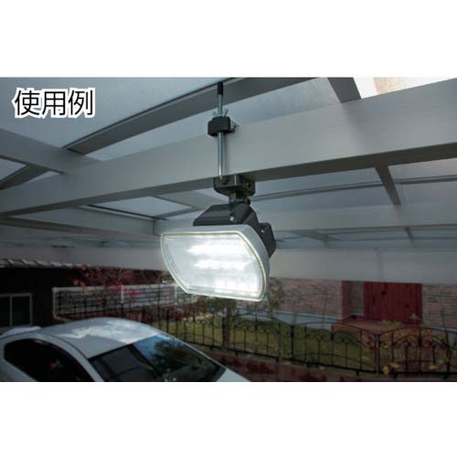 musashi 8Wワイド フリーアーム式LEDソーラーセンサーライト S-80L