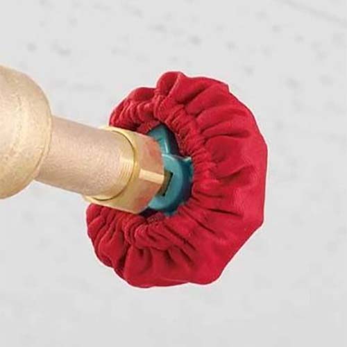 ユニット バルブハンドルキャップLサイズ 青常時閉 858-736