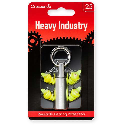 Crescendo 耳栓 騒音吸収フィルター Work NRR16dB PR-2635