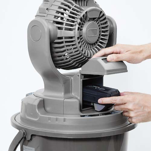 SHOWA ミスト付き扇風機 【2025年メーカー今季完売】ミストワークファン N25-01