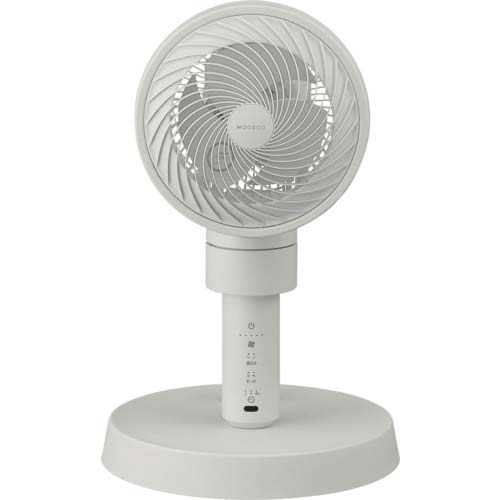 アイリスオーヤマ 206671 サーキュレーター扇風機 DCスタンドファン マイコン式 ホワイト STF-DC15TEC-W