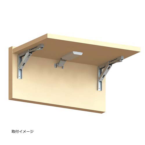 SUGATSUNE (120057213)EBN-317-SLステンレス 折りたたみ棚受 EBN-317-SL