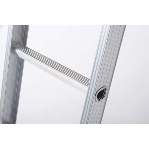 ハセガワ アルミ2連はしご 軽量タイプ HE2型 5.17m(10621) HE2-51A