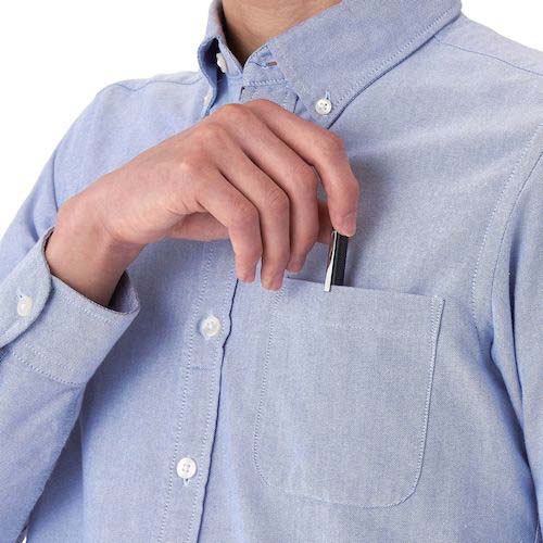 ELECOM タッチペン スタイラス リチウム充電式 汎用 ペン先付属なし ブラック P-TPACST02BK