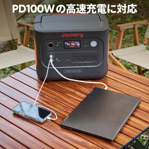 Jackery ポータブル電源900+ソーラーパネルSolarSaga100 特別セット JE