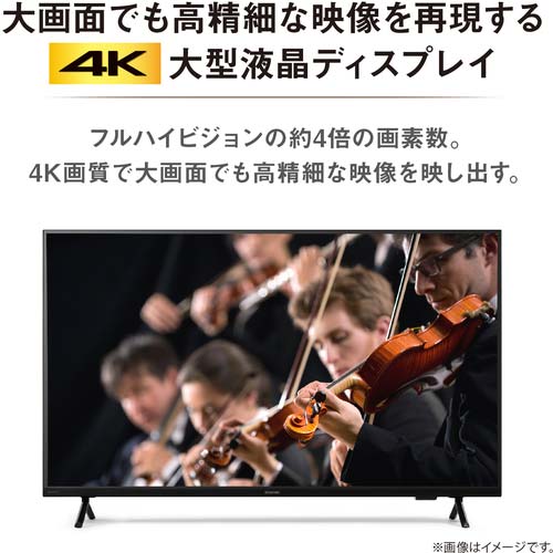 アイリスオーヤマ 108279 大型ディスプレイ 50V型 ブラック DO-DU504S-B