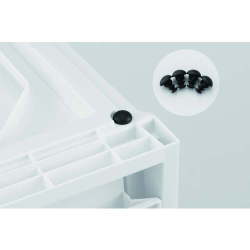 TENMA フィッツケース マルチ 40-40S ホワイトクリア 110015673