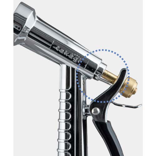 タカギ 散水ノズル メタルガンLII(BK) QG1134BK