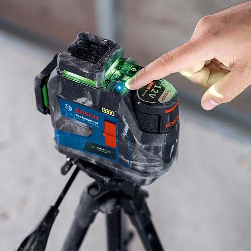 ボッシュ レーザー墨出し器 グリーンレーザー GLL100-33CGの通販｜現場市場