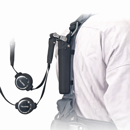 タジマ ハーネスGS L クロ ER150ダブルL2セット A1GSLER-WL2BK